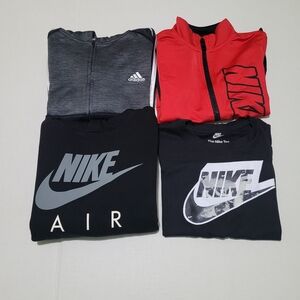 Nike Adidas puma under armour Boy’s sweater and hoodies bundle of 8 size 6